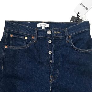 Re/Done | Jeans | Nwt Redone 7s Highrise Skinny Boot Jean In Rigid Like ...